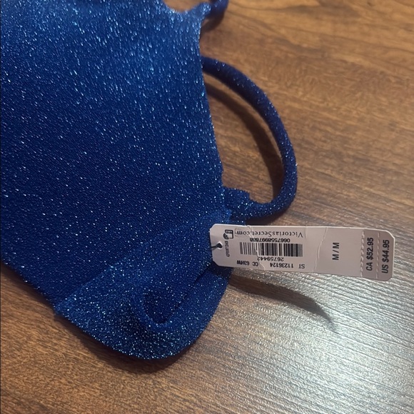 Victoria’s secret Blue Glitter Bikini Top - Picture 6 of 6